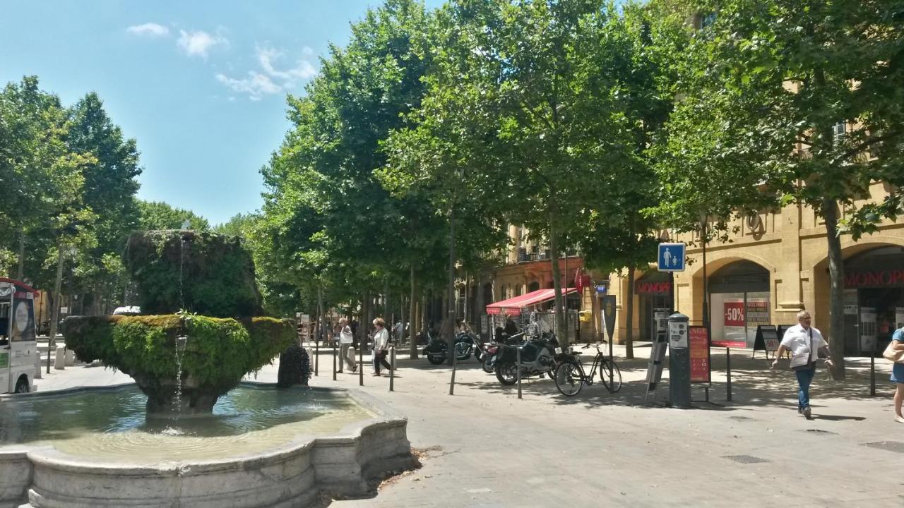 Centre D'Aix - Charmant Appartement 1 Chambre Pythagore Avec Parking Aix-en-Provence Eksteriør bilde
